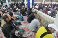 مراسم شب قدر (21 ماه رمضان) در  دفتر آیت الله العظمی صانعی (15)