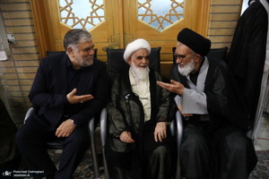 مراسم بزرگداشت حضرت امام (س) در مسجد اعظم قم