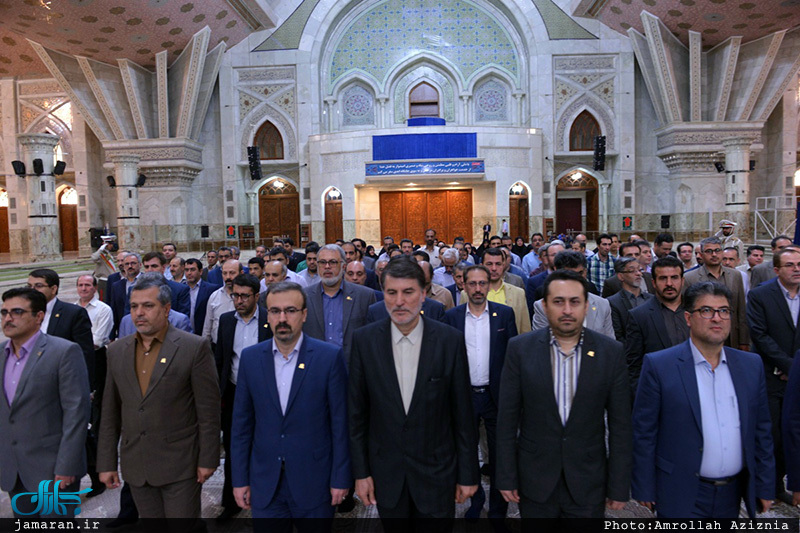 تجدید میثاق رئیس و کارکنان سازمان فنی و حرفه ای کشور با ارمان های حضرت امام(س)