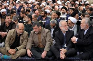 دیدار مسئولان نظام و میهمانان کنفرانس وحدت اسلامى با رهبر معظم انقلاب