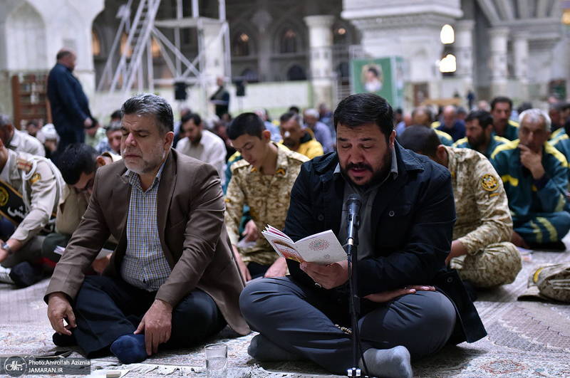 مراسم زیارت عاشورا در حرم مطهر امام خمینی (س)