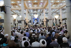 پنجاه و هشتمین سالگرد ارتحال آیت الله العظمی بروجردی(ره) در مسجد اعظم قم