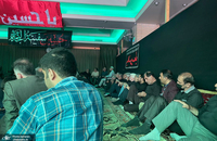 مراسم عزاداری شهادت حضرت امام رضا (ع) در دارالزهرا (س) تهران برگزار شد