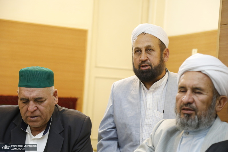 دیدار جمعی از اهالی اهل سنت استان گلستان با سید حسن خمینی