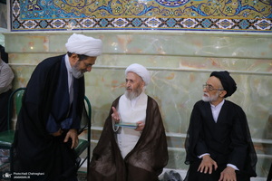 مراسم تشییع مرحومه فخری فلسفی تنکابنی مادر  احمد مسجدجامعی