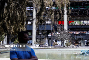 تصاویری از ساختمان شیشه‌ای سازمان صدا و سیما پس از تجاوز وحشیانه رژیم صهیونیستی