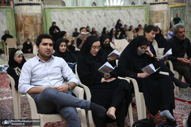 مراسم شب بیست و یکم ماه رمضان در حرم مطهر امام خمینی (س) 1