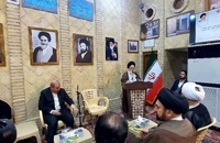 مراسم گرامیداشت سالگرد امام خمینی در شهر نجف با حضور سید علی خمینی (2)