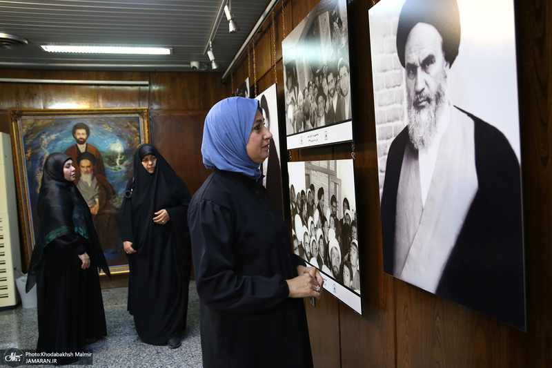 دیدار جمعی از فعالان زن کشور عراق دکتر فاطمه طباطبایی