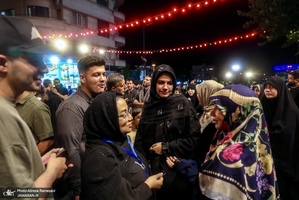 هشتادمین اجتماع پر شور مردم در میادین تهران