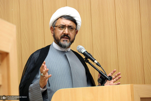 مراسم تودیع و معارفه سرپرست موسسه تنظیم و نشر آثار امام خمینی(س) نمایندگی قم