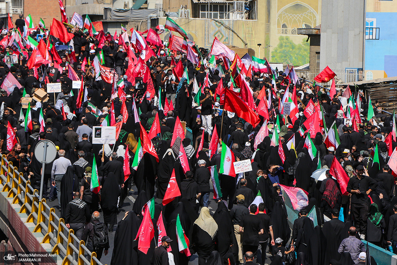 مراسم تشییع پیکر مطهر رهبر شهید انقلاب در تهران -6