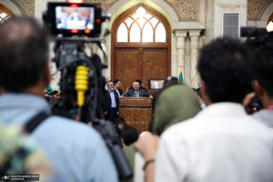 تقدیر از حضور مردم با حضور رئیس جمهور منتخب مسعود پزشکیان