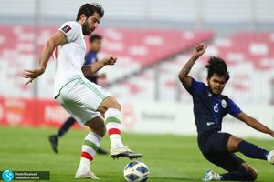 کریم انصاری فرد تیم ملی فوتبال ایران - ایران و کامبوج