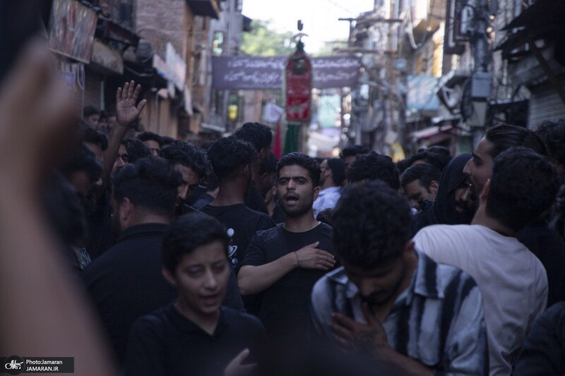 دسته عزاداری سنتی در کشمیر ھند