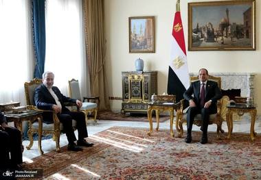 عراقچی با عبدالفتاح سیسی رئیس‌جمهور مصر دیدار کرد