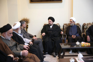 مراسم تشییع حجت الاسلام حاج شیخ مصطفی قنبرپور در حرم امام خمینی (س)