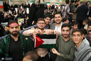 دیدار دانش‌آموزان و دانشجویان با رهبر معظم انقلاب