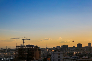 آسمان بی نظیر امروز تهران