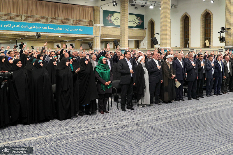 دیدار نمایندگان مجلس شورای اسلامی با رهبر معظم انقلاب