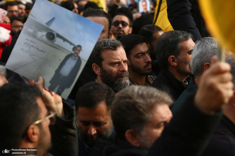 مراسم تشییع سردار شهید سید رضی موسوی