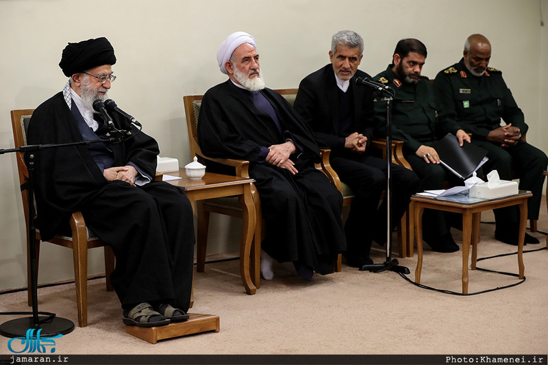 دیدار اعضای ستاد کنگره ملی شهدای استان سیستان و بلوچستان با رهبر معظم انقلاب
