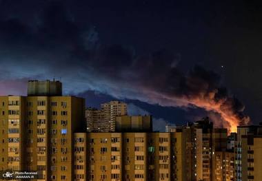 حملات هوایی جدید روسیه به اوکراین + عکس‌ها