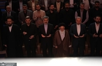 مراسم سالگرد شهید رئیسی در نجف اشرف با حضور سید علی خمینی و سخنرانی امام جمعه بغداد (1)