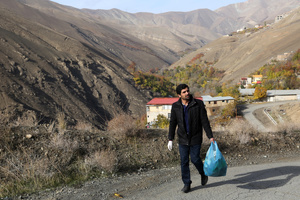 پویش حفاظت از محیط زیست و پاکسازی حریم و حاشیه روستاهای منظقه 22