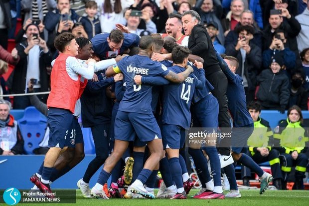 برد هیجان‌انگیز پاری سن ژرمن با درخشش ستاره ها