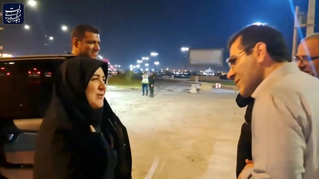 سخنگوی دولت وارد بوشهر شد