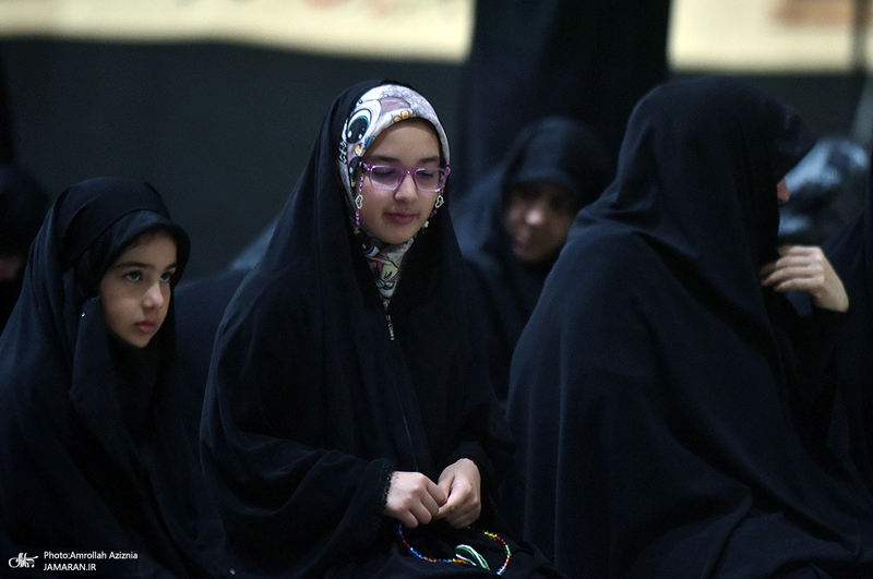 مراسم عزاداری ظهر عاشورا در حرم مطهر امام خمینی