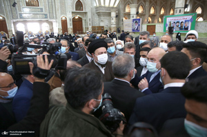 تجدید میثاق رئیس مجلس شورای اسلامی و نمایندگان با آرمان های حضرت امام (س)