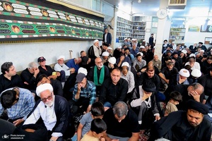 مراسم عزاداری ۲۸ صفر در دفتر آیت الله العظمی صانعی (ره)