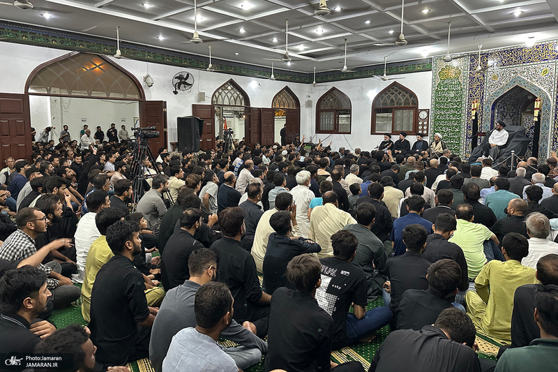 حضور سید حسن خمینی در دانشگاه کراچی