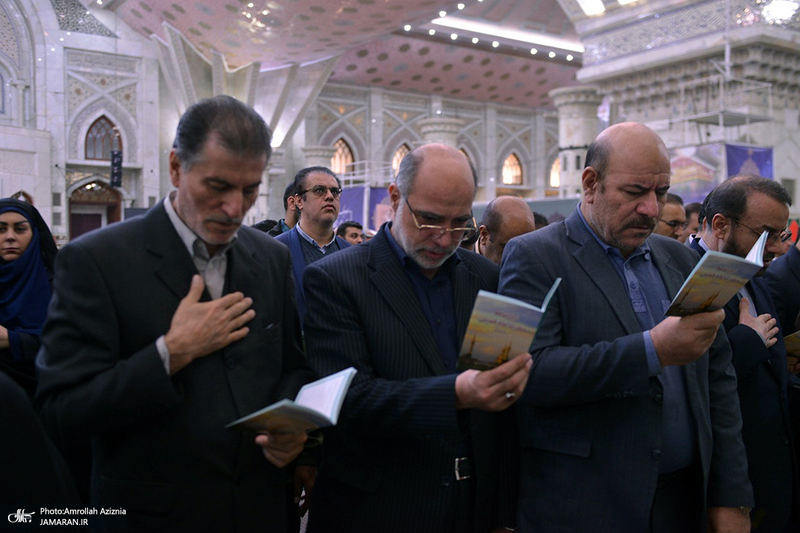 تجدید میثاق مدیران و کارکنان نهضت سواد آموزی با آرمان های حضرت امام(س)