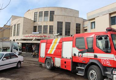 مانور آتش سوزی در بیمارستان خلخال برگزار شد