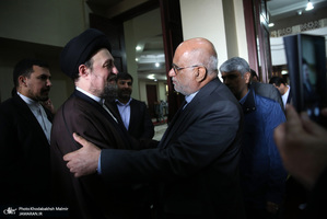 حاشیهتجدید میثاق رئیس و جمعی از نمایندگان مجلس شورای اسلامی با آرمان‌های امام خمینی(س)