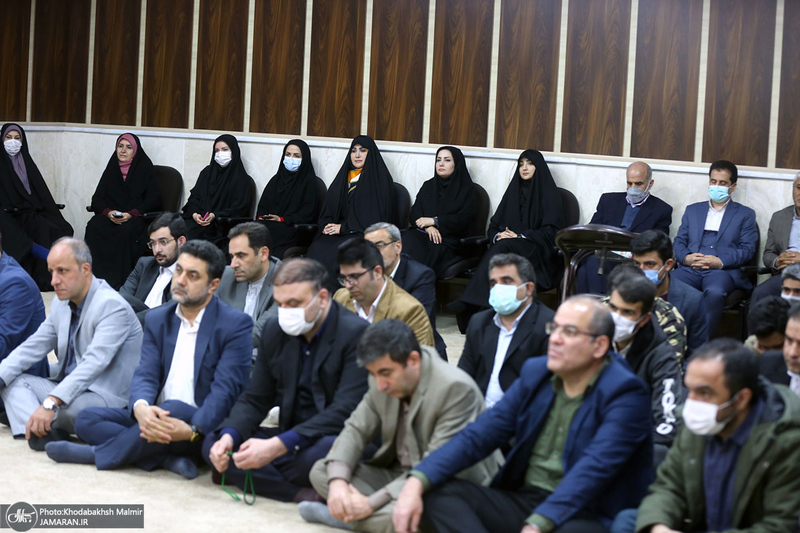 دیدار نوروزی رئیس موسسه تنظیم و نشر آثار امام خمینی (س) با کارکنان موسسه