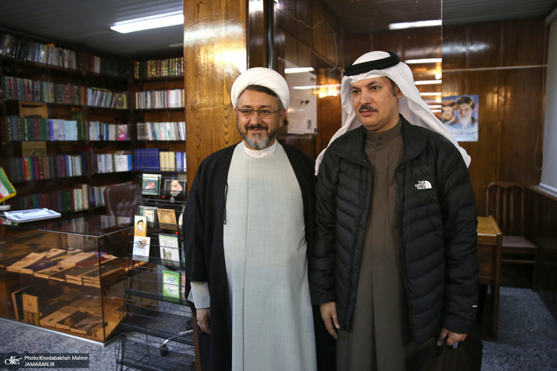 دیدار مزروق فالح الحبینی، رئیس گروه دوستی پارلمانی کویت و ایران با علی کمساری