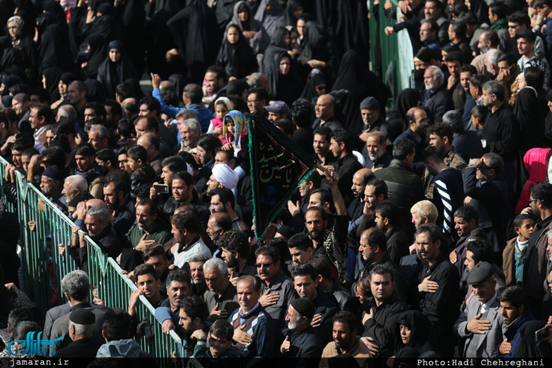  عزاداری شهادت حضرت علی ابن موسی الرضا(ع) در حرم مطهر حضرت معصومه(س)