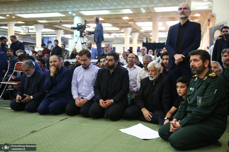 مراسم چهلمین روز سالگرد شهادت سید ابراهیم رییسی