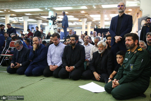 مراسم چهلمین روز سالگرد شهادت سید ابراهیم رییسی