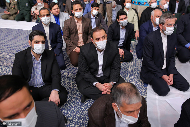 دیدار رمضانی مسئولان نظام با رهبر معظم انقلاب