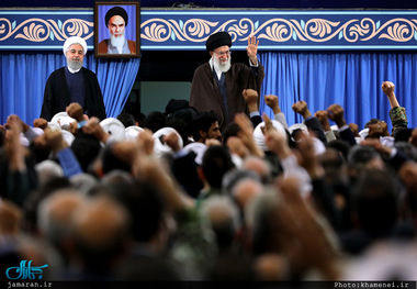 دیدار مسئولان نظام و سفرای کشورهای اسلامی با رهبر معظم انقلاب