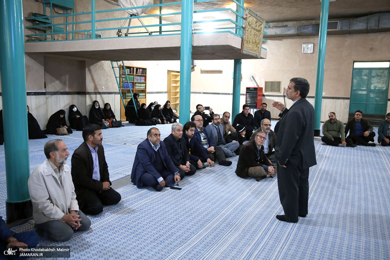 بازدید جمعی از مدیران آموزش وپرورش منطقه 15 تهران از جماران‎‎