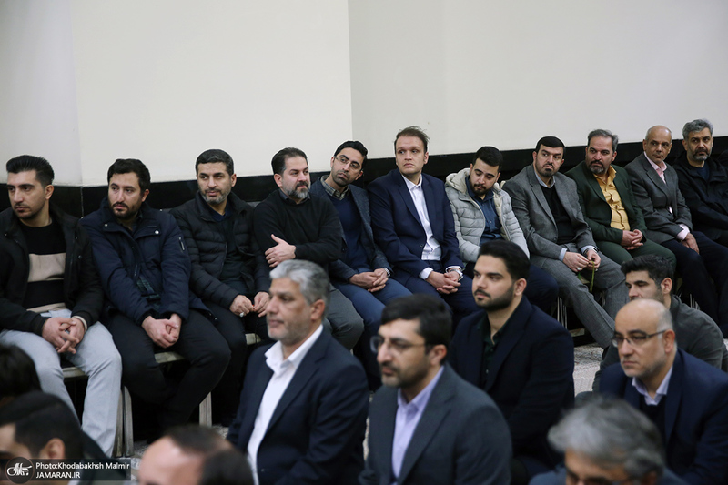 دیدار رئیس، مدیران و کارکنان ستاد اجرایی فرمان امام (ره) با سید حسن خمینی