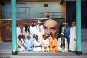 ازدید جمعی از علمای اهل سنت قاره آفریقا‎‎ از جماران