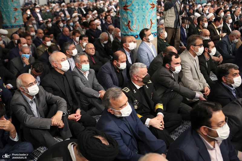 دیدار رمضانی مسئولان نظام با رهبر معظم انقلاب