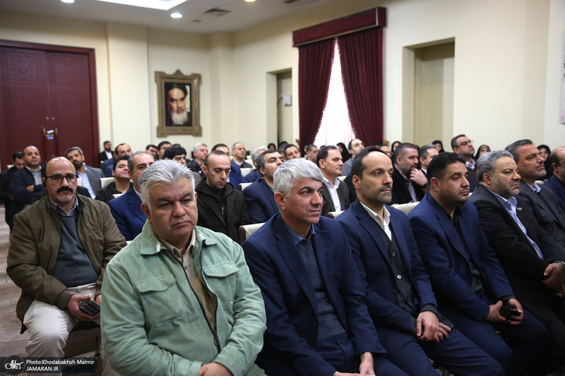 دیدار رئیس و مدیران بنیاد مستضعفان با سید حسن خمینی